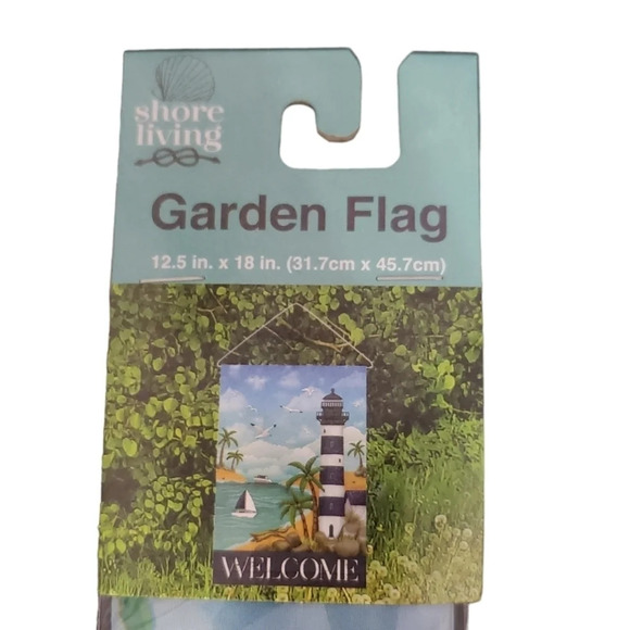 NWT Shore Living Garden Flag Porch Patio Gazebo Beach Home Decoration 12x18 - Picture 3 of 3